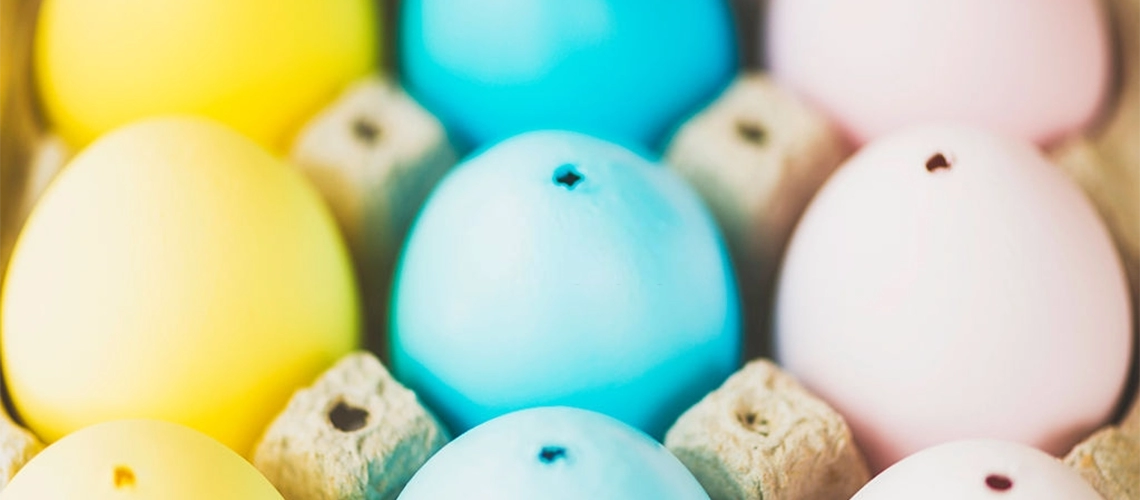 Як зробити видуті яйця