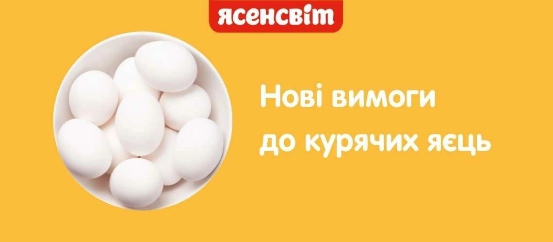 Нові вимоги до продажу яєць Нові вимоги до продажу яєць