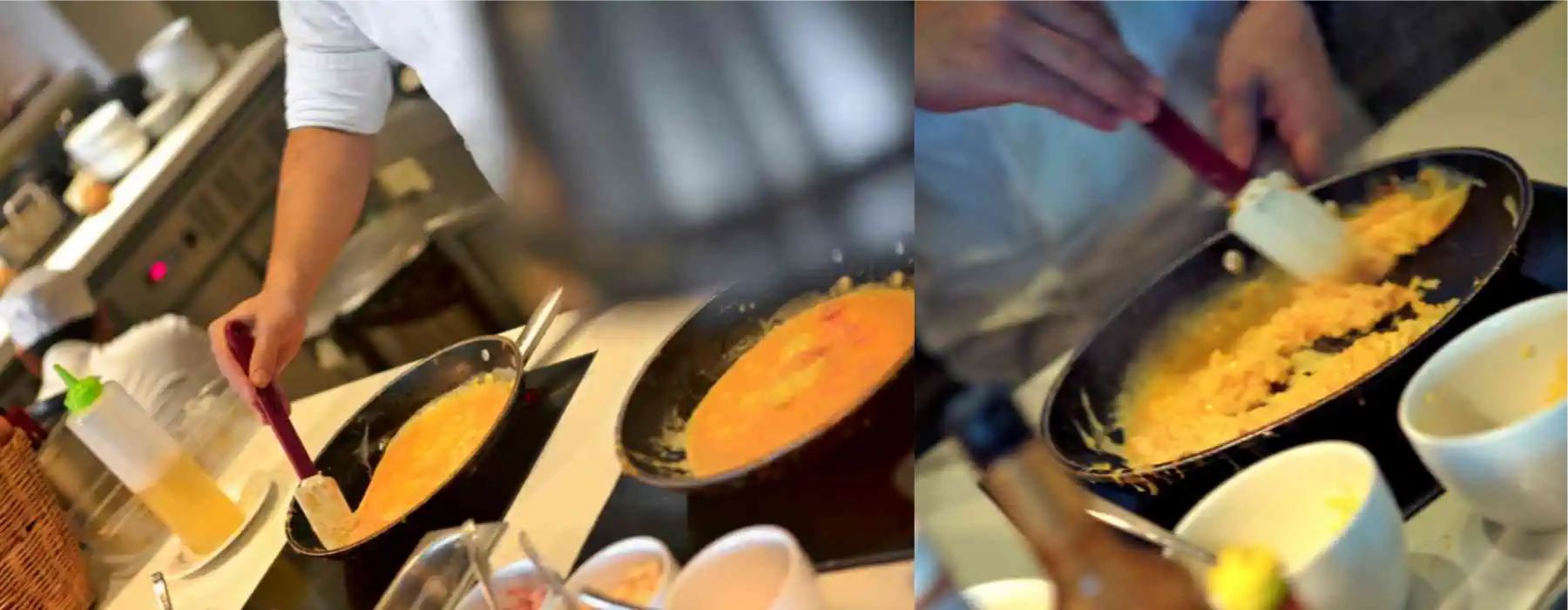 как жарить яичницу скрэмбл