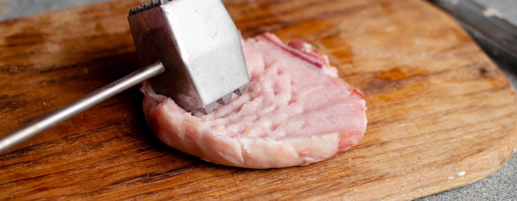 как отбить мясо для шницеля тонко - пошаговый рецепт