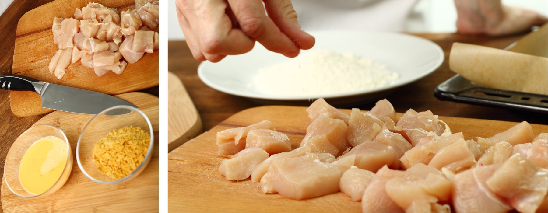 как сделать кляр для наггетсов