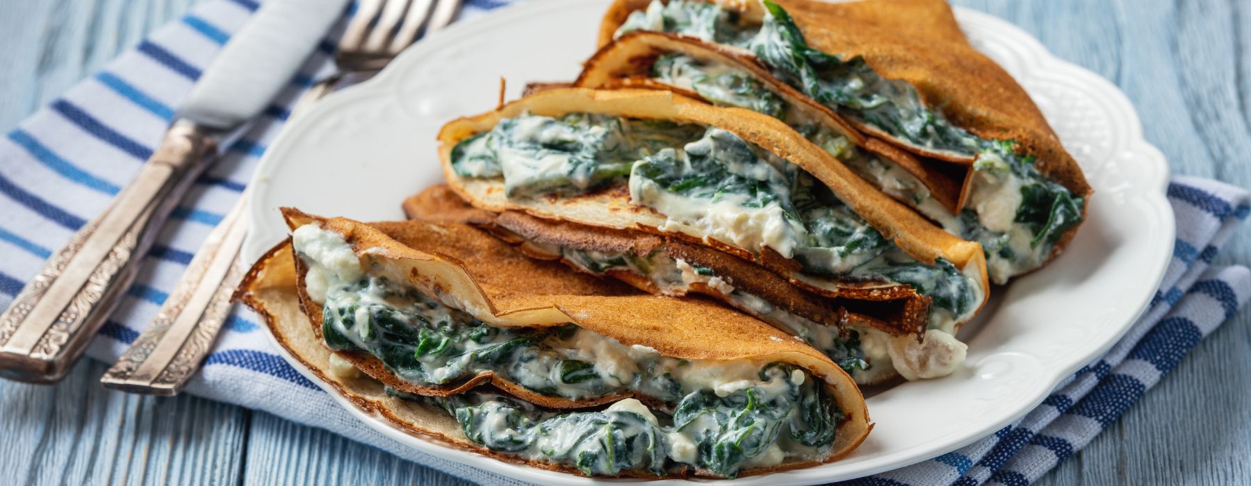 млинці з бринзою