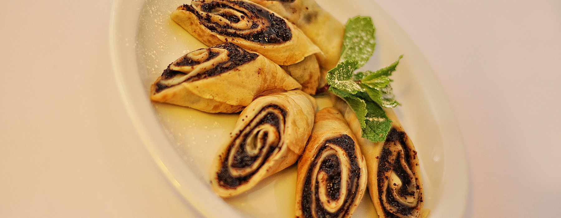 блины с маковой начинкой 