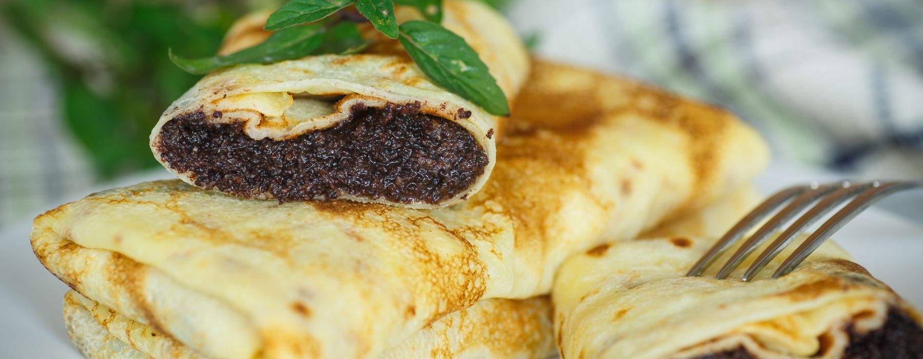 блины с маком