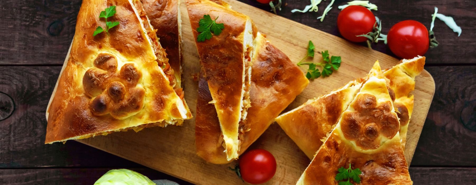 пирог с капустой