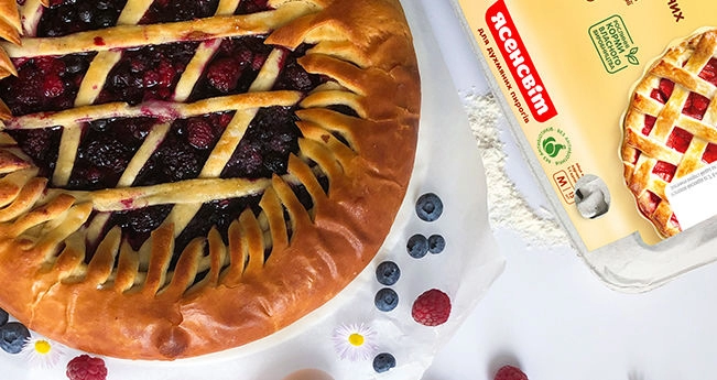 Пиріг з ягодами