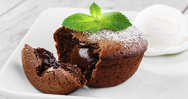 Шоколадный фондан