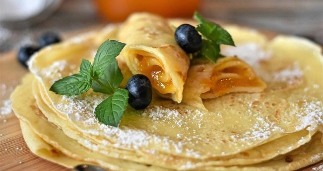 Нежные блины на кефире