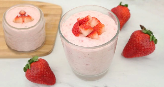 Клубничный десерт “Нежность” Рецепт клубничного десерта