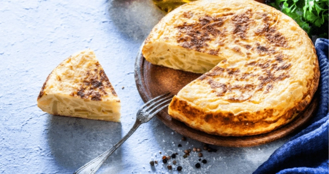 испанский омлет с картошкой