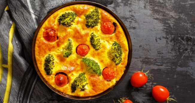 Запіканка з броколі та куркою Запіканка з броколі та куркою