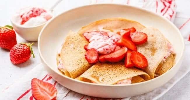 Блины на кокосовом молоке