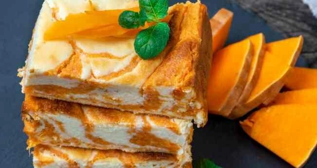 творожная запеканка с тыквой