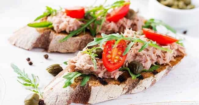 Намазка из тунца и яйца Намазка из тунца