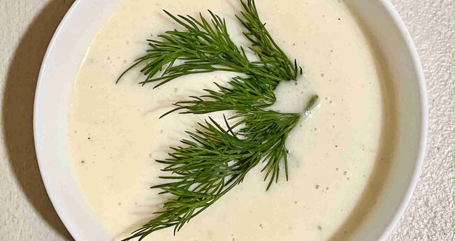 Молочний суп-пюре молочний суп-пюре, молочний крем-суп з яйцем