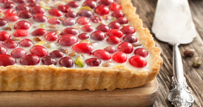 Роскошный тарт с клюквой Рецепт тарт с клюквой