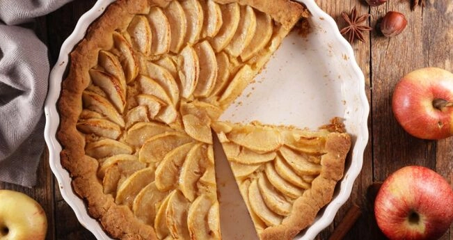 Вегетарианская шарлотка