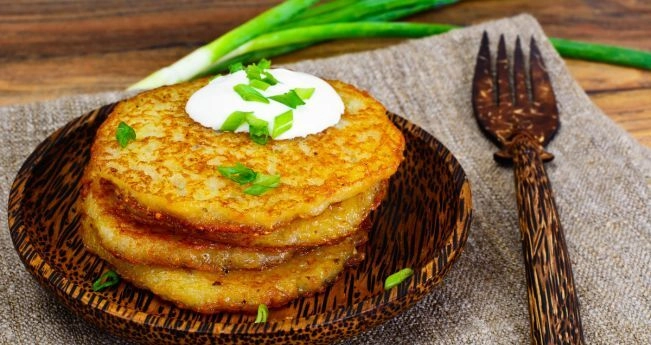 Драники с начинкой 