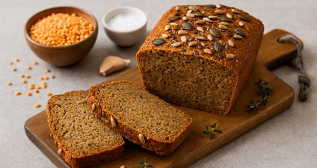 Хлеб из чечевицы