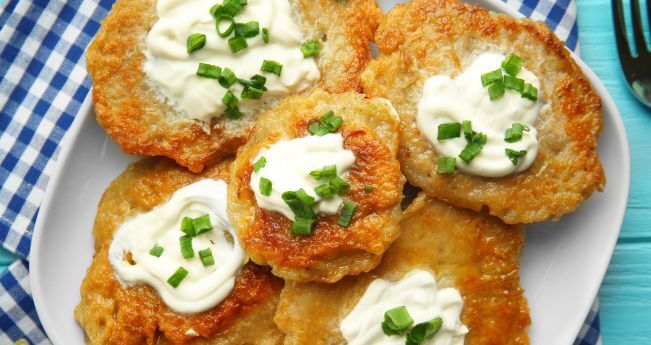 картофельные оладьи