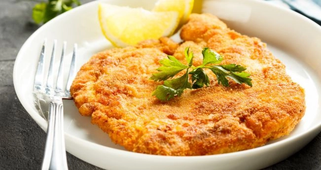 Приготовление шницеля 