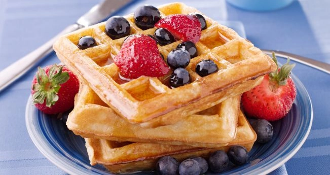 Покроковий відео рецепт бельгійських вафель Бельгійські вафлі